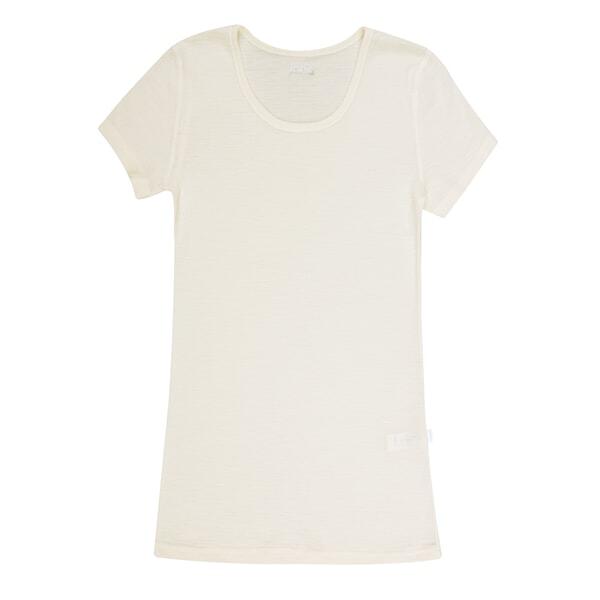 Uld T-shirt - Merino - Hvid - Joha