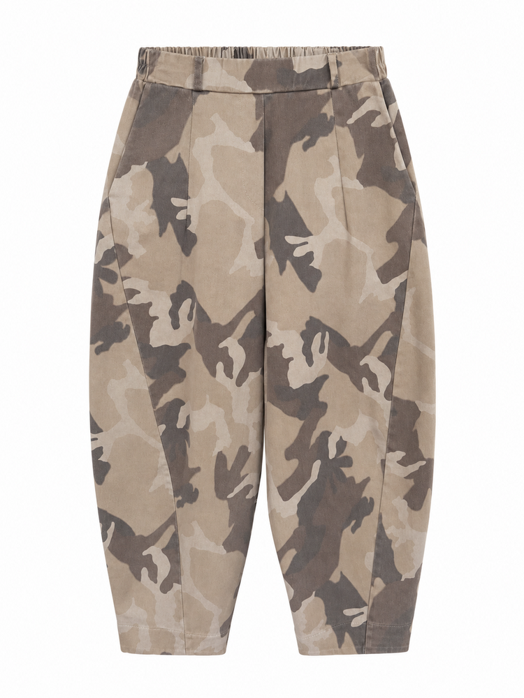 Marta du chateau Dame bukser MdcBeryl 16635Camo - Beige camo